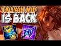 TALIYAH BUFFS IN 11.18 MADE HER GOOD IN MID LANE AGAIN | CHALLENGER TALIYAH MID GAMEPLAY | 11.18 S11