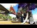 Taming the Charging Feathered Mutated Trike! | ARK Survival Evolved Jurassic Modded #7