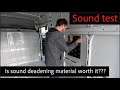 Vanlife:  Installing Sound Deadening (with sound test)