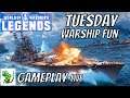 World of warships Legends - Tuesday Warship Fun (live) - Gameplay
