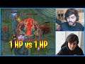 1 HP Nexus vs 1 HP Sion Passive...Twitch Rivals Finals...LoL Daily Moments Ep 1138