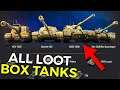 All Loot Box Tanks Revealed + Special Styles | World of Tanks Holiday Ops 2021