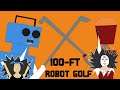 Andrea and Kristie | 100 ft Robot Golf: Dog Mechas and Giant Skeletons