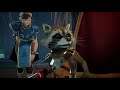 Chris & Rocket Raccoon vs XGardian & Ultron Drone (Story Mode) - Marvel vs Capcom | 4K UHD Gameplay