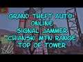 Grand Theft Auto ONLINE Signal Jammer 17 Chianski Mtn Range Top of Tower