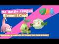 GRASSHOLE returns for FAST WINS with Shadow Turtwig in Pokemon Go Battle League: Element Cup!!