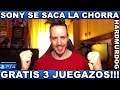 ¡¡¡GRATIS 3 JUEGAZOS PS4!!!