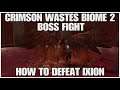 How to defeat Ixion, Crimson Wastes, biome 2, boss fight, Returnal, Playstation 5 tutorial