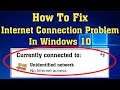 How to Fix Network & Internet Issues In Windows 10/8/7 || Fix Internet Connection Issues in Windows