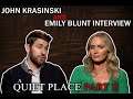 Husband and Wife Team John Krasinski and Emily Blunt on 'A Quiet Place Part II'