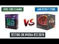 i5 8600K vs Ryzen 7 2700X - RTX 2070 - 1440p Benchmarks Comparison