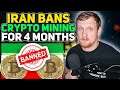 Iran Bans Bitcoin Mining