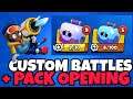 LIVE Brawl Stars PACK OPENING AUX 100 LIKES