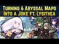 Lysithea Turns 6 Abyssal Maps into a Joke | Abyssal Bramimond, Altina, Thrasir, Roy, Tiki, & Grima
