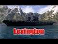 Meet The Lexington! Tier 7 American Aircraft Carrier (World of Warships Legends Xbox Series X) 4k