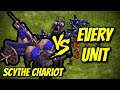 SCYTHE CHARIOT vs EVERY UNIT | Age of Empires: Definitive Edition