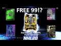 STANLEY CUP PLAYOFFS PACK OPENING! - FREE 99?! (NHL 20 HUT)