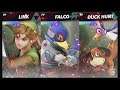 Super Smash Bros Ultimate Amiibo Fights – Request #14239 Link vs Falco vs Duck Hunt