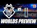 Worlds quarterfinal preview: Damwon Gaming vs. G2 Esports | ESPN Esports