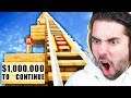 $2,000,000 Minecraft Roller Coaster | Skyblock E7