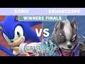 2GG Crisis Core - LGCY - Sonix (Sonic) Vs. enhancedpv (Wolf) Winners Finals - Smash Ultimate