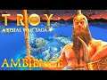 A Total War Saga TROY: Ajax at the Ruins of Thera I Ambience, ASMR, Studying, Relaxing, Sleeping I