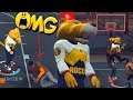 Demi-God Pure Slasher Put Him On The Ground With This Windmill Contact Dunk! NBA 2K19 Park Gameplay