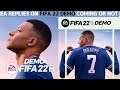 EA'S REPLY ON FIFA 22 DEMO 😲😲 | IS IT COMING |