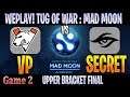 [ENG] VP vs Secret Game 2 | Bo3 | UB FINAL WePlay! Tug of War: Mad Moon 2020 CAST by @Crysis