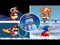 Evolution of - Ice Level in Super Mario 2D Jump'n'Runs
