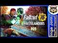 Fallout 76 WASTELANDERS #05 ☢️ РОБОСЕСТРА