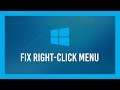 Fix slow Windows Right-Click menu | Full Guide