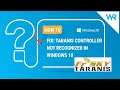 Fix: Taranis controller not recognized in Windows 10