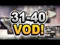 Floors 31-40! Unedited VOD! FFBE WoTV! War Of The Visions!