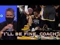 📺 Klay to Kerr: “I’m fine, Coach…gimme 2 minutes, I’ll be back,” when he tore his ACL in ‘19 Finals