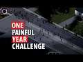 One Painful Year Challenge | PROJECT ZOMBOID BUILD 41!