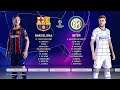 PES 2021 FC BARCELONA - INTER MILAN | Gameplay PC HDR Superstar MOD