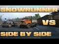 SnowRunner - Western Star vs Tayga - Side By Side Performance