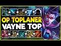 BEST TOPLANER TO COUNTER EVERYTHING (ULTIMATE LANE BULLY) - Vayne TOP Gameplay Guide Season 11