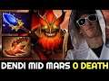 DENDI Mid Mars 0 Death with Scepter + Overwhelming Blink Build 7.28 Dota 2