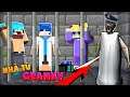 HUY NOOB THỬ THÁCH THOÁT RA KHỎI NHÀ TÙ GRANNY*HUY NOOB VÀ OOPS GANG BỊ NHỐT TÙ (Huy Noob Minecraft)