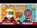 Mythpat Vs Hindustan Gamer | Who Is Best Gamer? | Ron Gaming, Beastboy, Yessmartypie | Street Gamer