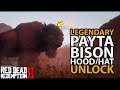 *NEW* Legendary Payta Bison Hood/Hat Unlock in Red Dead Online