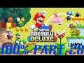 New Super Mario Bros. U Deluxe (Switch) 100% Part 28 of 40 - Into The Clouds We Go Lifting Tower Too