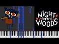 ♪ Night In The Woods Synthesia - Town Act 1
