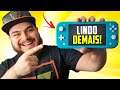 O VIDEOGAME MAIS LINDO JÁ LANÇADO! - Nintendo Switch Lite Unboxing