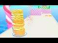 Pancake Run Gameplay All Levels iOS,Android Mobile Game #Shorts