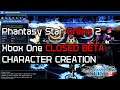 Phantasy Star Online 2 - Xbox Beta Character Creation
