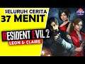 Seluruh Alur Cerita Resident Evil 2 Remake Hanya 37 MENIT - Claire & Leon Jagoan RE 4 Indonesia