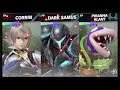 Super Smash Bros Ultimate Amiibo Fights – Request #15481 Corrin vs Dark Samus vs Deku Baba